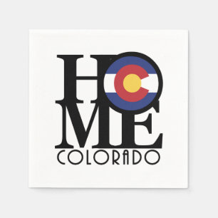 Serviette En Papier ACCUEIL Colorado