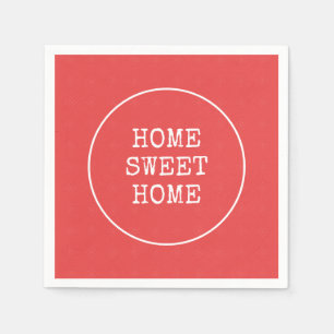 Serviette En Papier Accueil doux maison corail rose moderne simple