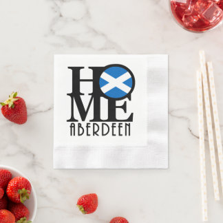 Serviette En Papier ACCUEIL Ecosse Aberdeen