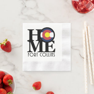 Serviette En Papier ACCUEIL Fort Collins