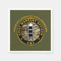 Adjudant-chef 3 (CW3) Promotion