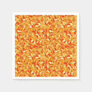Serviette En Papier Affaire floral paisley