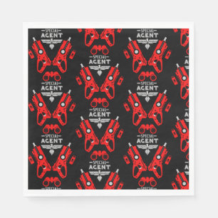 Serviette En Papier Agent spécial