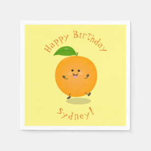 Serviette En Papier Agréable agrumes d'orange
