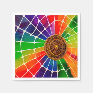 Serviette En Papier Ai Rainbow Web