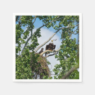 Serviette En Papier Aigles chauds