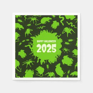 Serviette En Papier Ajouter L'Année Joyeuse Halloween Déplaisantes Cra