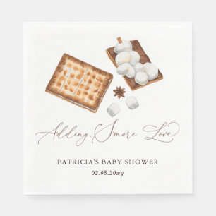 Serviette En Papier Ajouter S'more Love Baby shower neutre genre