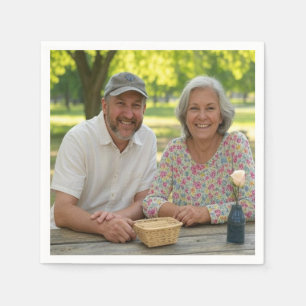 Serviette En Papier Ajouter une Personnaliser photo retraitée