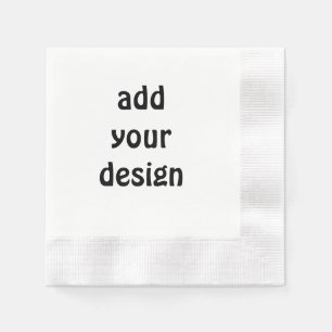 Serviette En Papier ajouter votre conception