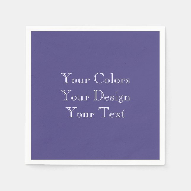 Serviette En Papier Ajouter votre design - Créez votre propre (Devant)