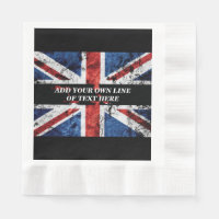 Ajouter votre texte sur le drapeau anglais Jeu d'o