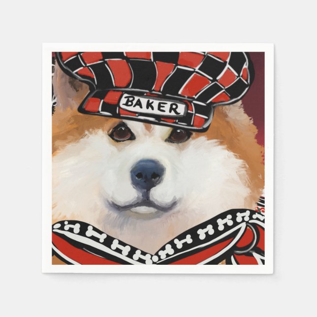 SERVIETTE EN PAPIER AKITA (Devant)