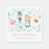 Alice dans la fête d'anniversaire d'un derland