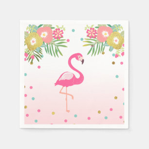 Serviette En Papier Aloha anniversaire tropical de serviettes de
