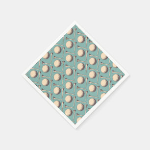 Serviette En Papier Amant de golf (cru)
