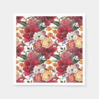 Amaryllis rouge Amaryllis et Chrysanthèmes Floral