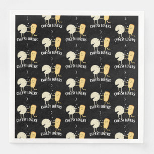 Serviette En Papier Amateurs De Fromage Et Connaisseur