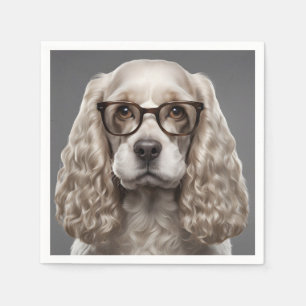 Serviette En Papier American Cocker Spaniel