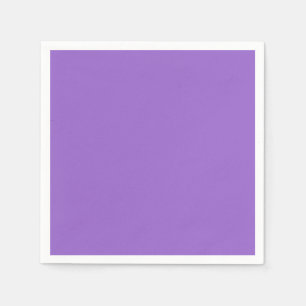 Serviette En Papier Améthyste (couleur solide)