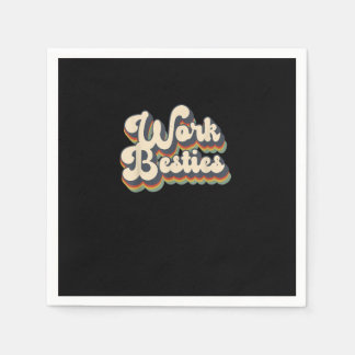 Serviette En Papier Amis de travail Besoins de travail Correspondant C