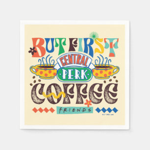 Serviette En Papier AMIS™   Mais Premier café Vibrant Graphisme