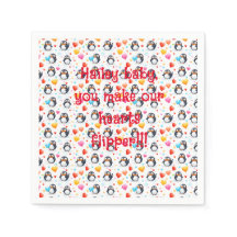 Amour du pingouin mignon et coloré