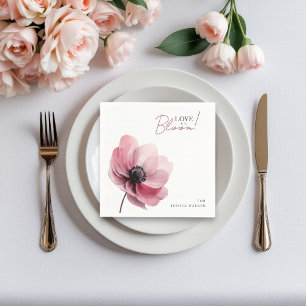 Serviette En Papier amour en fleur douche nuptiale minime Papier Napki