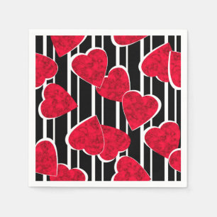 Serviette En Papier Amour, mariage, Saint Valentin