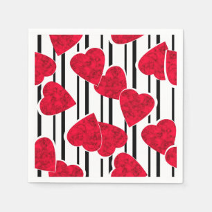 Serviette En Papier Amour, mariage, Saint Valentin