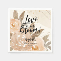 Amour Rustique en Fleur Floral de Pêche