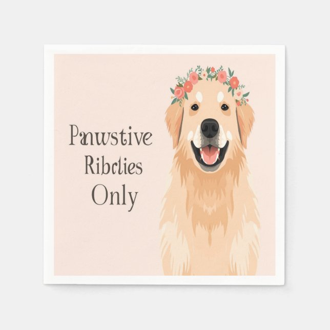 Serviette En Papier amoureux (Devant)