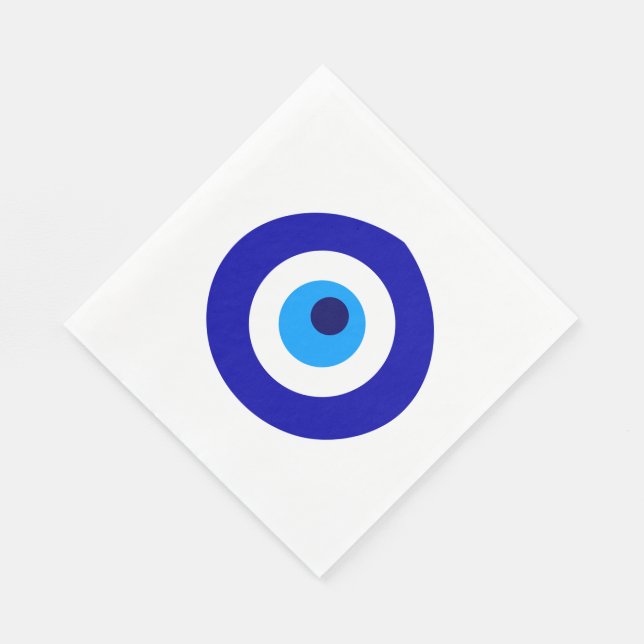 Serviette En Papier Amulat turc appelé Nazar (Coin)