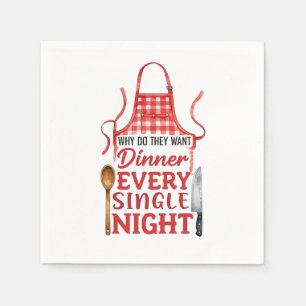 Serviette En Papier Amusant Conception d'aire de cuisine
