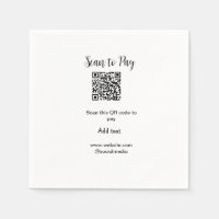 Analyser pour payer scanner code QR ajouter des dé
