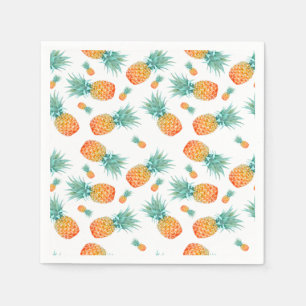 Serviette En Papier Ananas