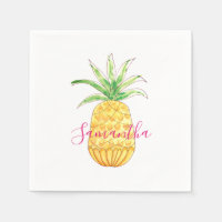 Ananas jaune personnalisé