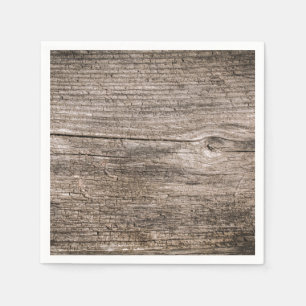Serviette En Papier Anciennes planches en bois