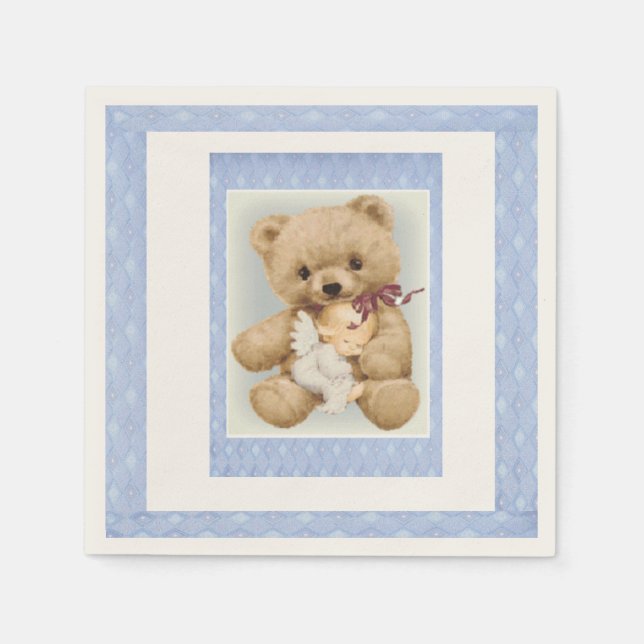 Serviette En Papier Angel Baby (Devant)