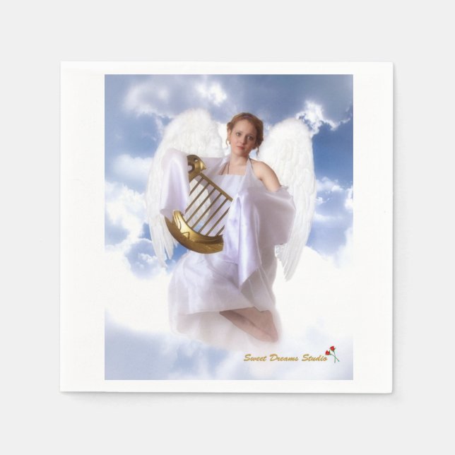 Serviette En Papier Angel Napkins (Devant)