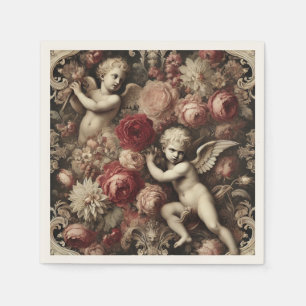 Serviette En Papier Angels de discorde - gothique baroque