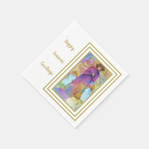 SERVIETTE EN PAPIER ANGELS LOURDS