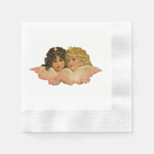 Serviette En Papier Anges victoriens