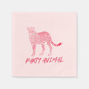 Serviette En Papier Animal de fête 