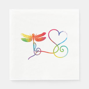 Serviette En Papier Animal dragonaire