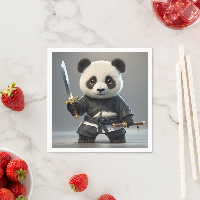 Serviette En Papier Animaux chinois traditionnels, chinois Kung Fu, Ch (En situation)