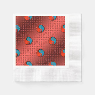 Serviette En Papier Année du Tigre d'Eau 