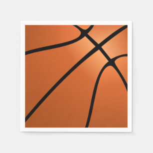 SERVIETTE EN PAPIER ANNIVERSAIRE DE BASKETBALL