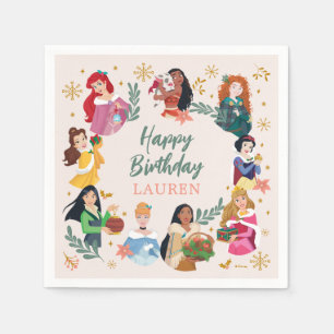 Serviette En Papier Anniversaire de Disney Princess