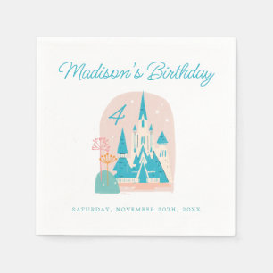 Serviette En Papier Anniversaire de Disney's Frozen Arendelle Castle G